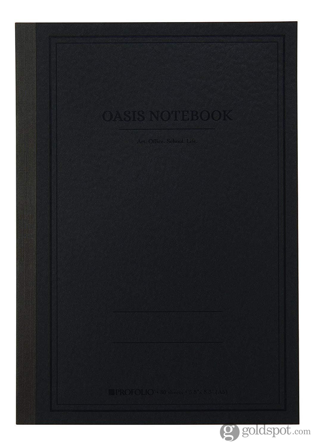 7158-itoya-profolio-oasis-lined-notebook-in-charcoal-a5-2.jpg Itoya Profolio Oasis Lined Notebook in Charcoal - A5