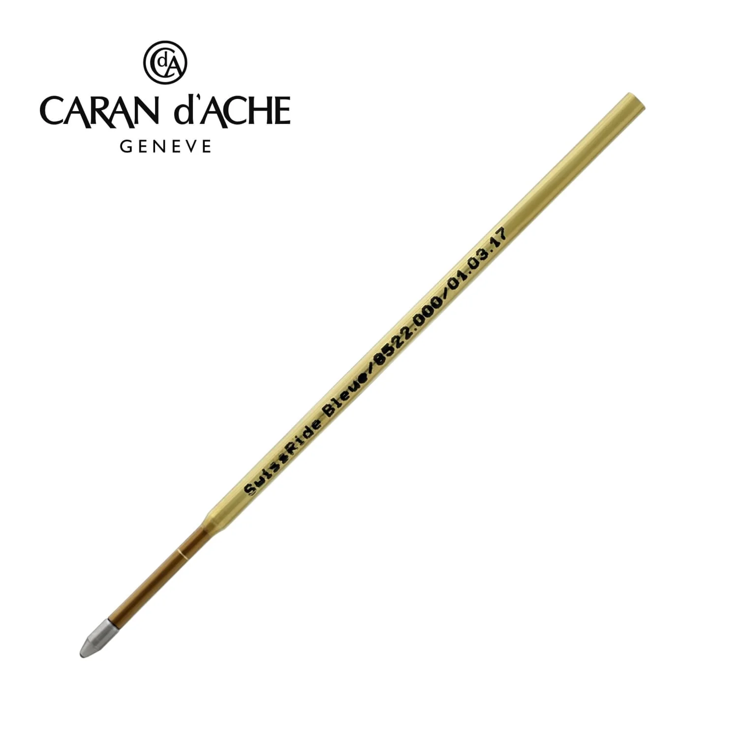 Caran d'Ache Swissride Ballpoint Pen Refill in Blue - Medium Point