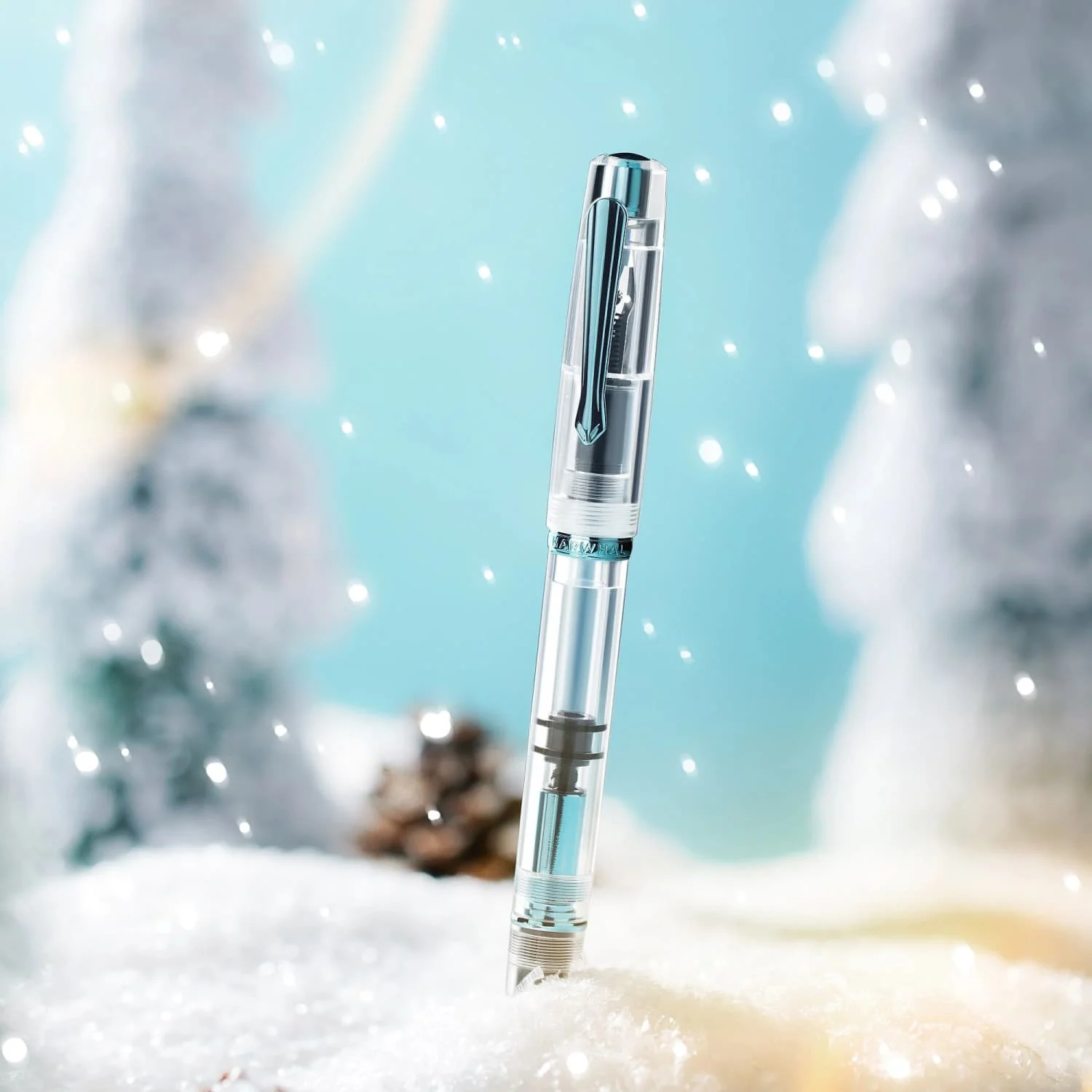 Nahvalur (Narwhal) Original Fountain Pen in Winter
