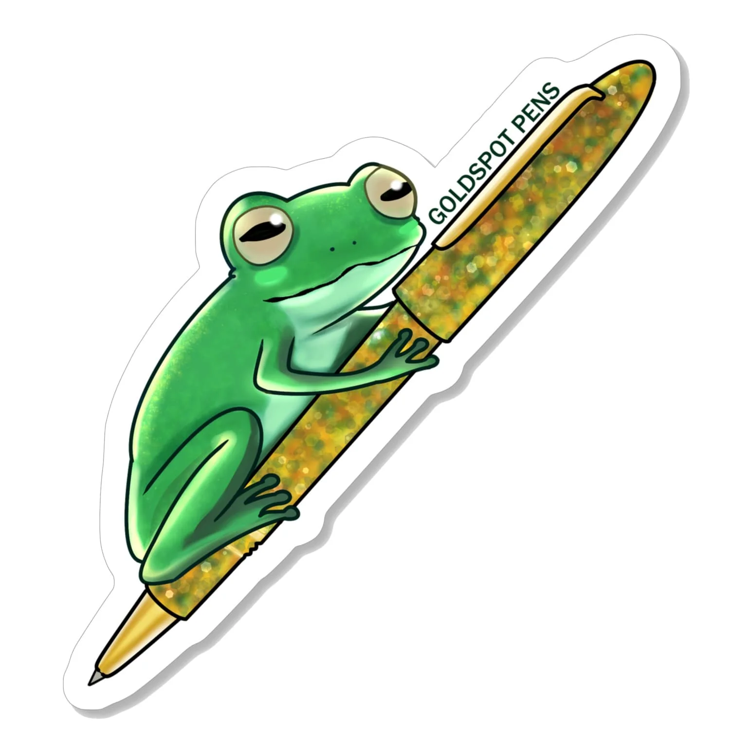 7191-ribbiting-rollerball-pen-sticker-1.webp Ribbiting Rollerball Pen Sticker