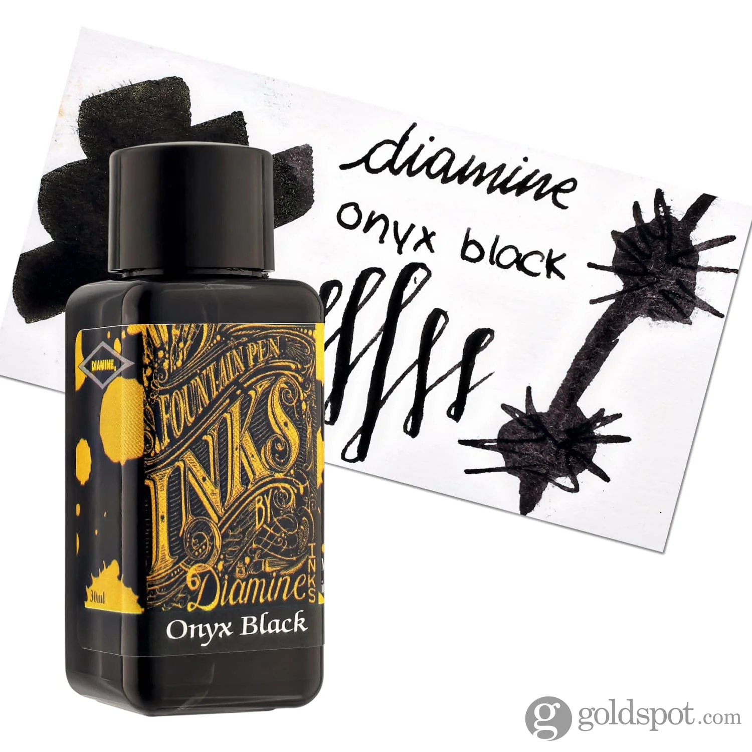 7192-diamine-bottled-ink-in-onyx-black-5.webp Diamine Bottled Ink in Onyx Black