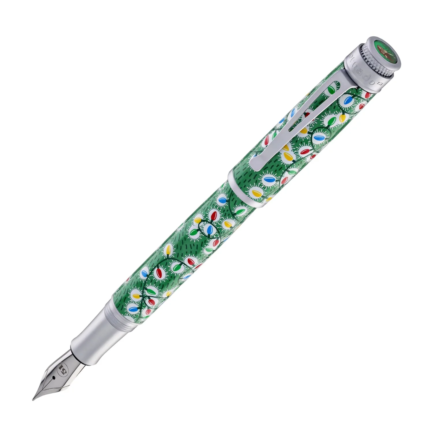 7200-retro-51-goldspot-exclusive-tornado-fountain-pen-in-sparky-christmas-lights-1.webp Retro 51 Goldspot Exclusive Tornado Fountain Pen in Sparky Christmas Lights