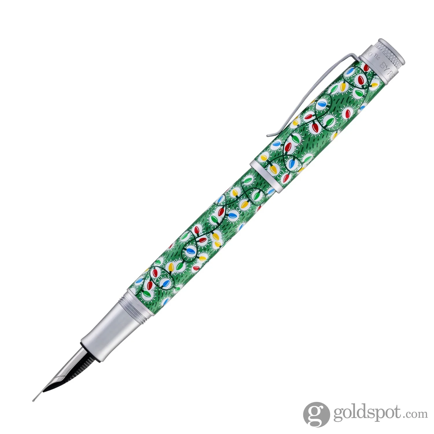 7200-retro-51-goldspot-exclusive-tornado-fountain-pen-in-sparky-christmas-lights-4.webp Retro 51 Goldspot Exclusive Tornado Fountain Pen in Sparky Christmas Lights