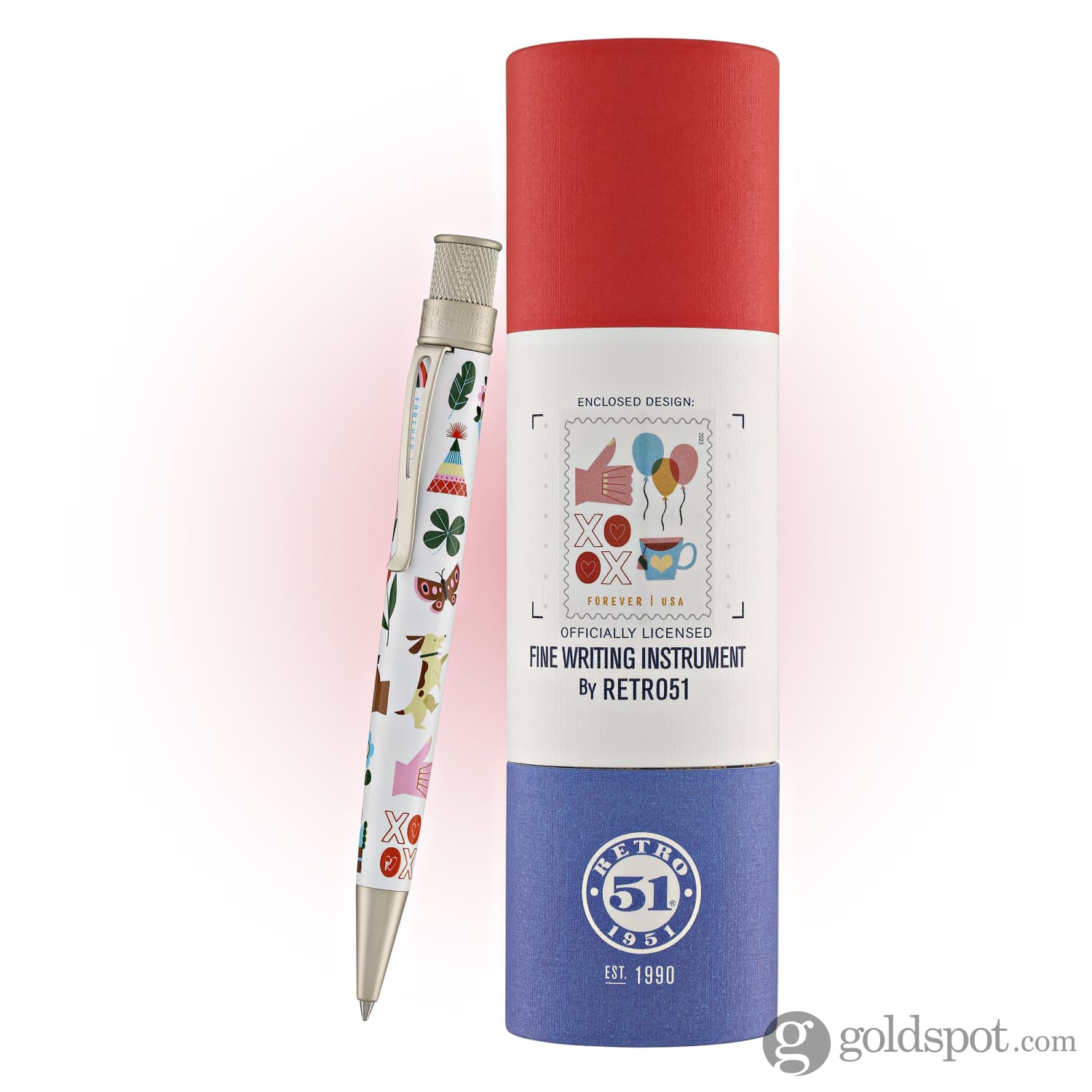 Retro 51 Tornado Rollerball Pen USPS Thinking of You Stamp 2023
