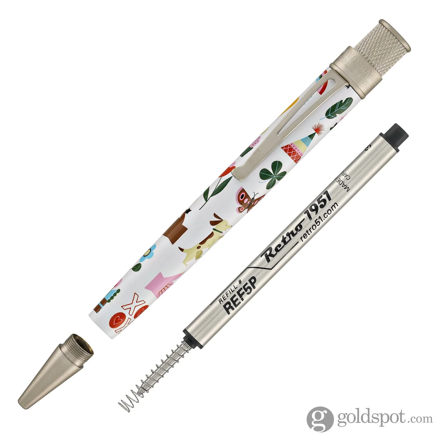 Retro 51 Tornado Rollerball Pen USPS Thinking of You Stamp 2023