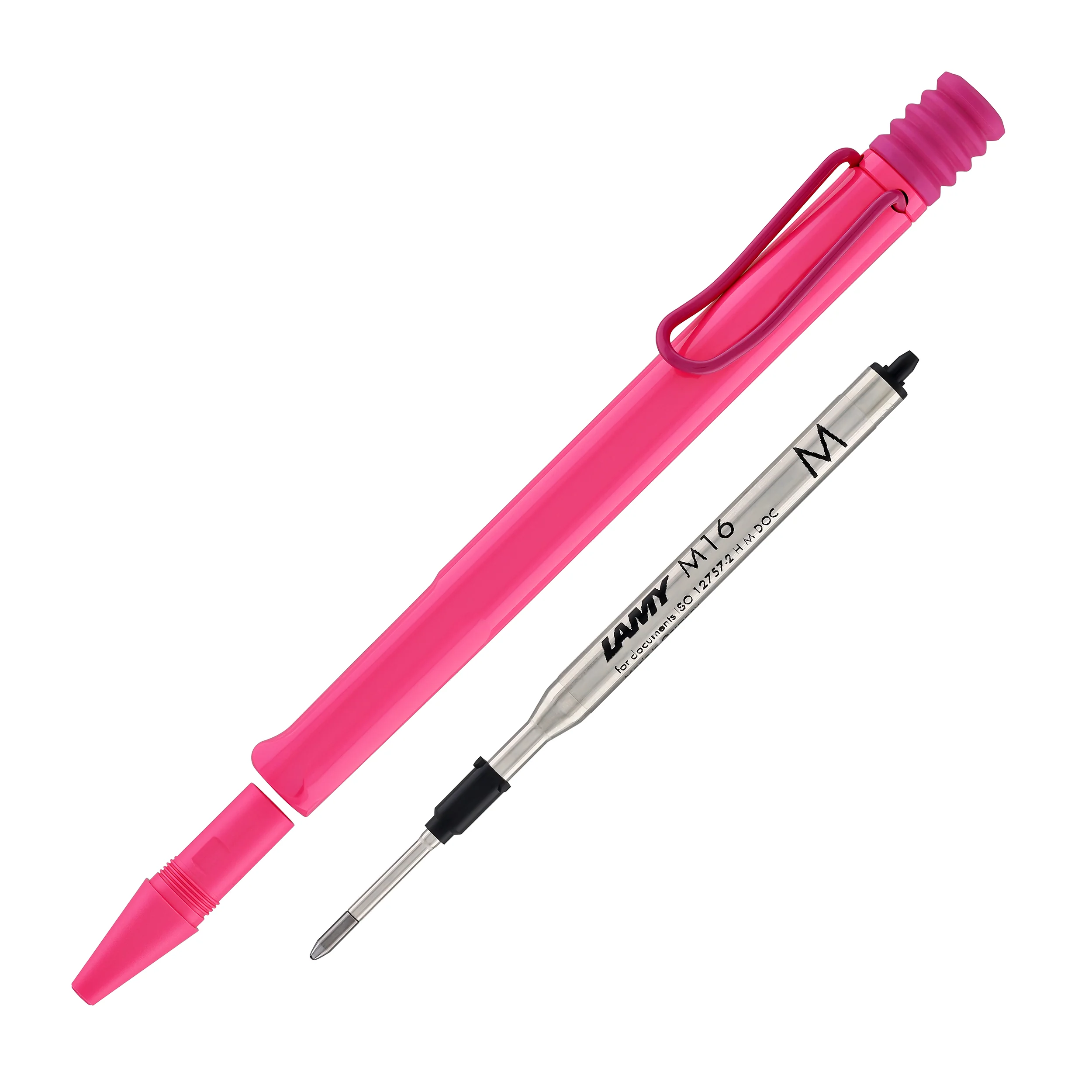 Lamy Safari Ballpoint Pen in Neon Pink