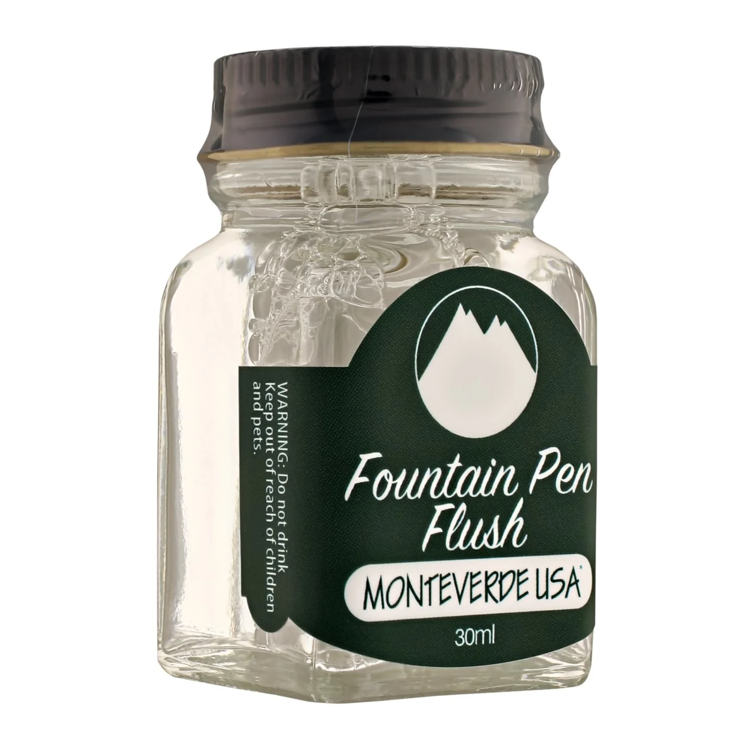 7229-monteverde-fountain-pen-flush-to-clean-stubborn-build-up-30ml-bottle-1.webp Monteverde Fountain Pen Flush to Clean Stubborn Build-Up - 30ml Bottle