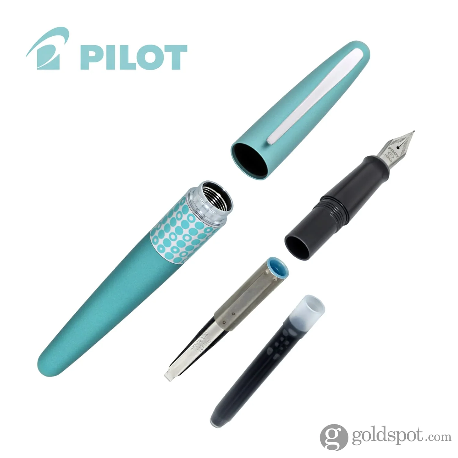 7230-pilot-metropolitan-retro-pop-fountain-pen-in-turquoise-5.webp Pilot Metropolitan Retro Pop Fountain Pen in Turquoise