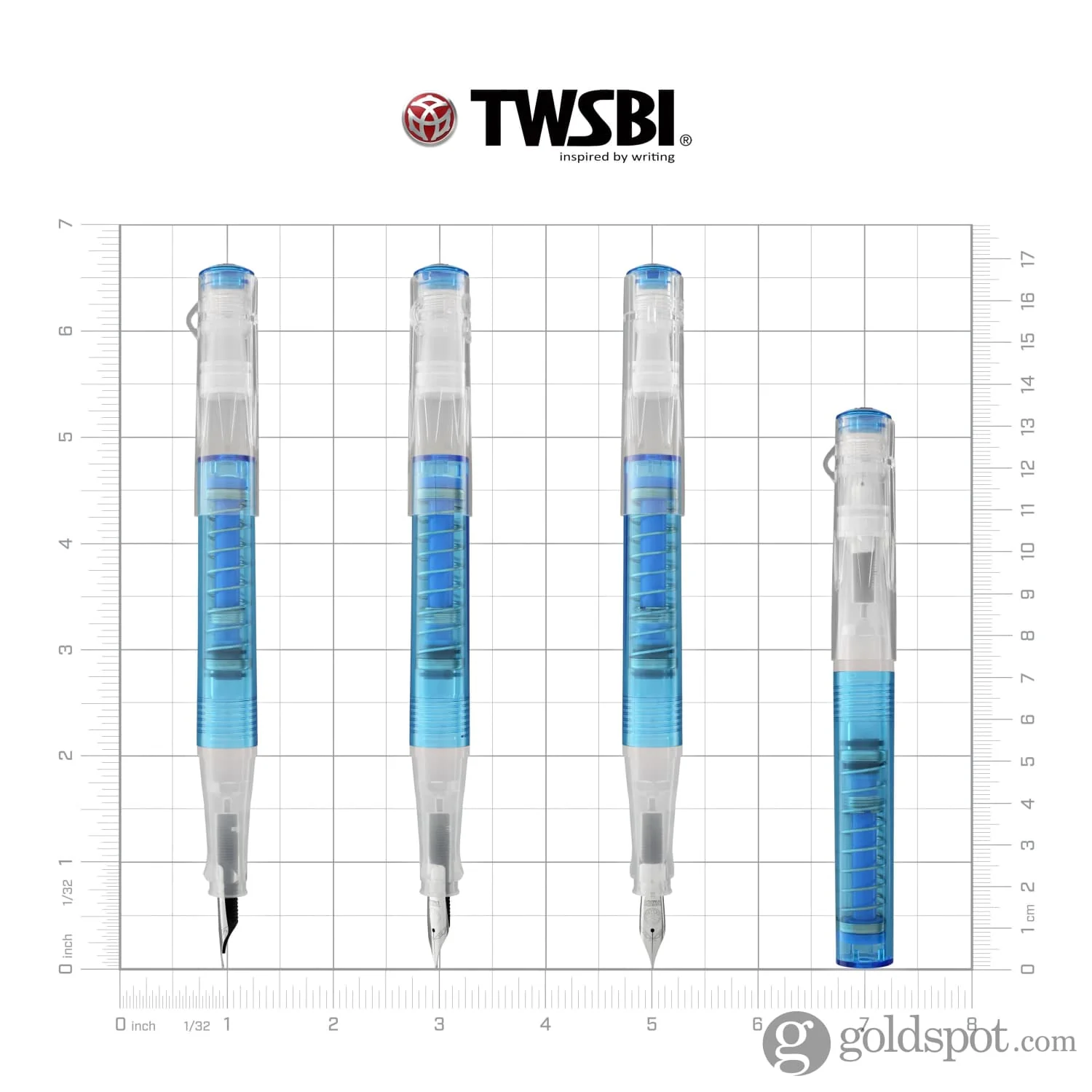 TWSBI Go Fountain Pen in Sapphire