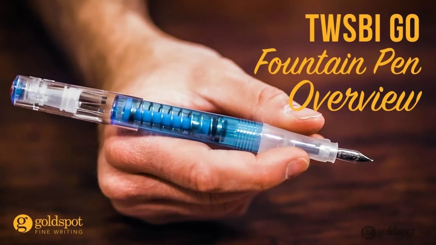TWSBI Go Fountain Pen in Sapphire