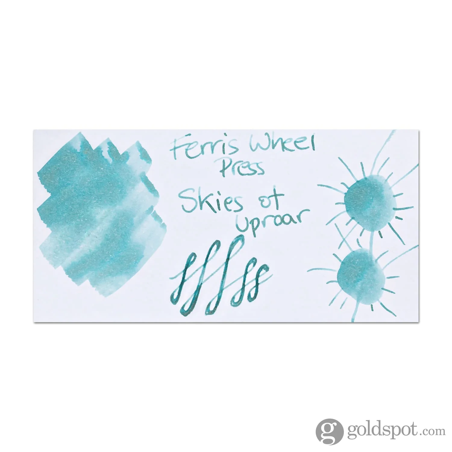 Ferris Wheel Press in Skies of Uproar Shimmer Bottled Ink - 10 mL