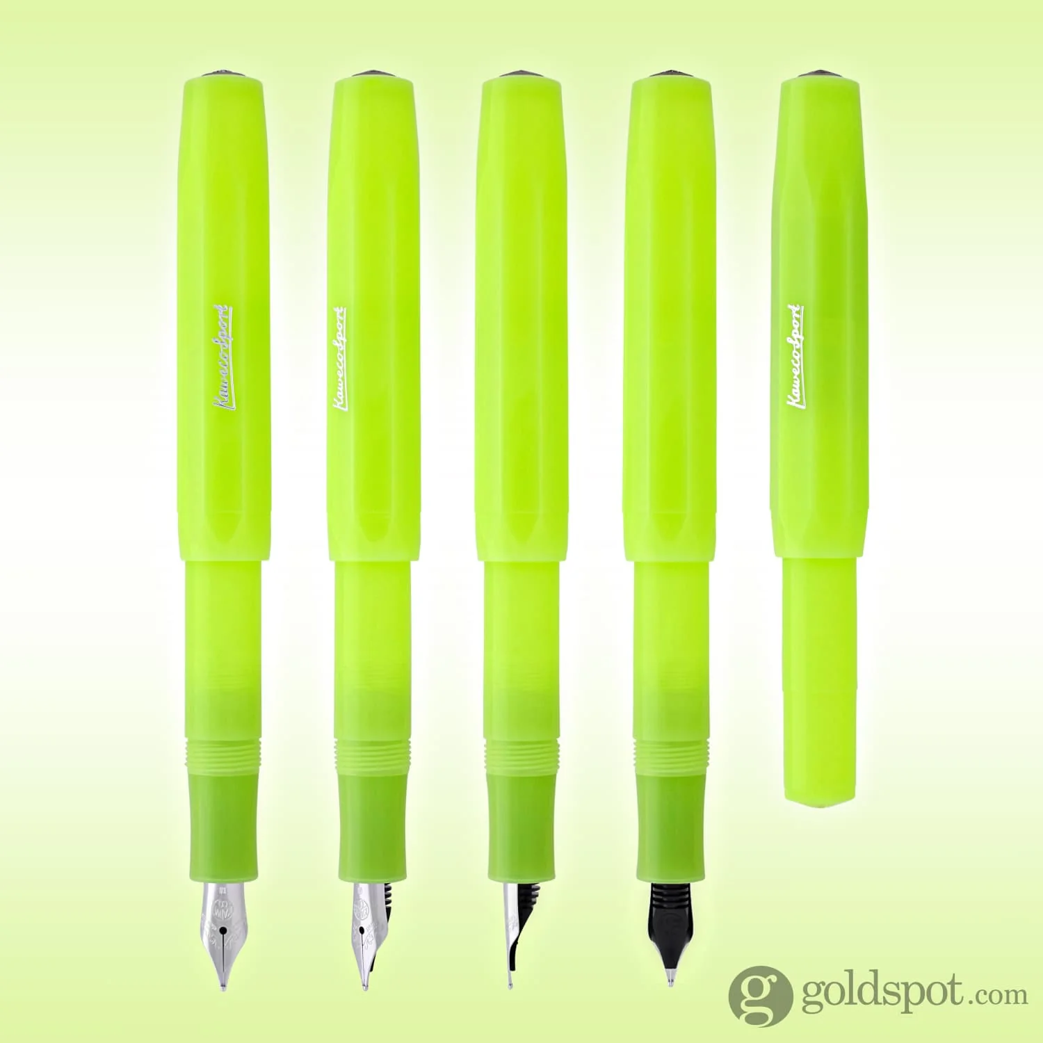7245-kaweco-frosted-sport-fountain-pen-in-lime-6.webp Kaweco Frosted Sport Fountain Pen in Lime