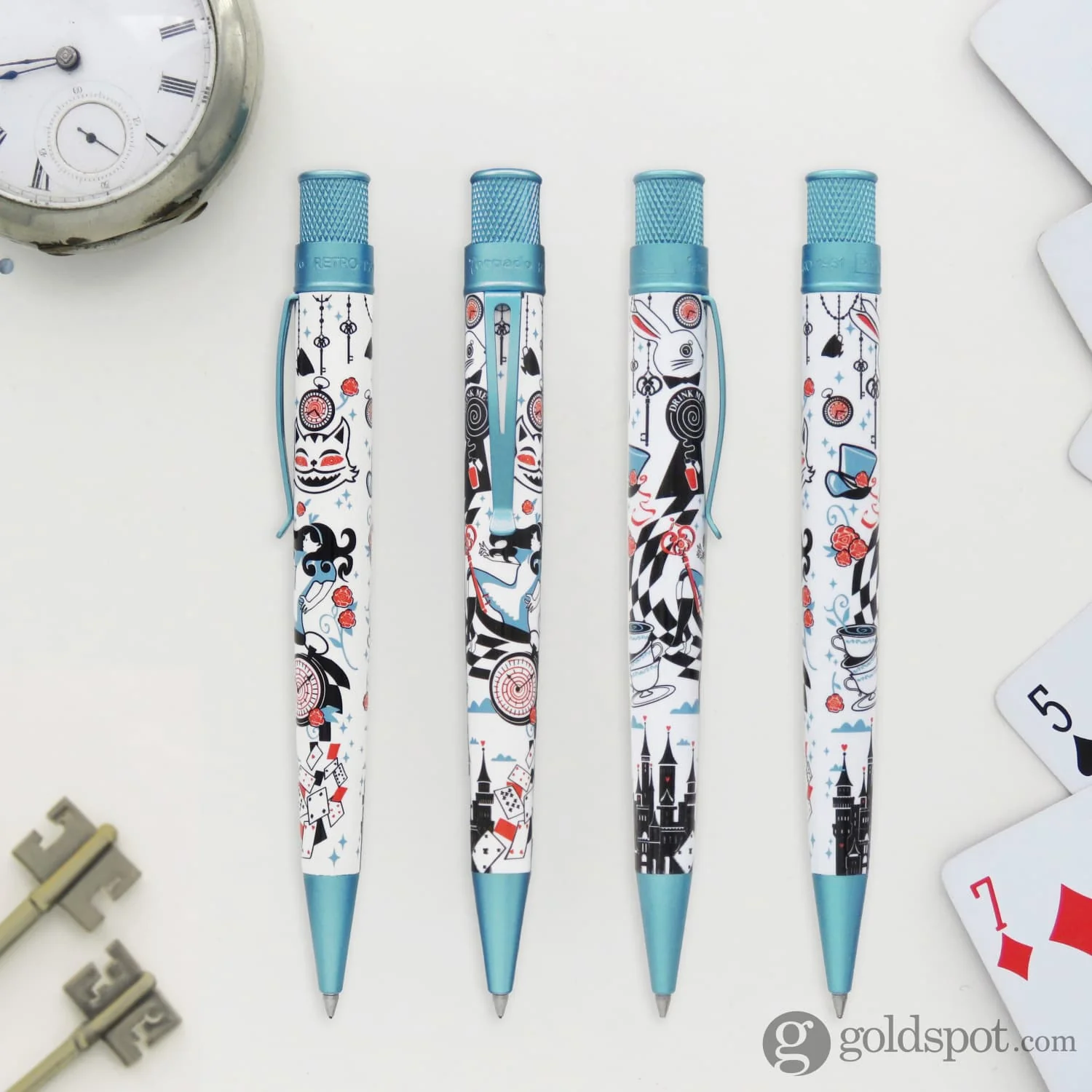 Retro 51 Tornado Rollerball Pen in Alice in Wonderland