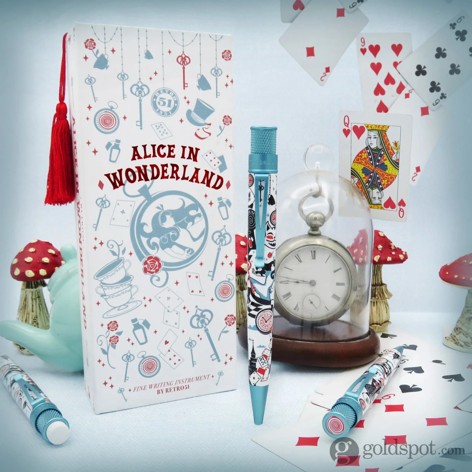 Retro 51 Tornado Rollerball Pen in Alice in Wonderland