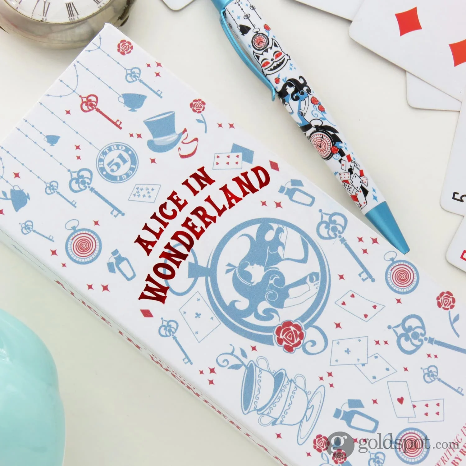 Retro 51 Tornado Rollerball Pen in Alice in Wonderland