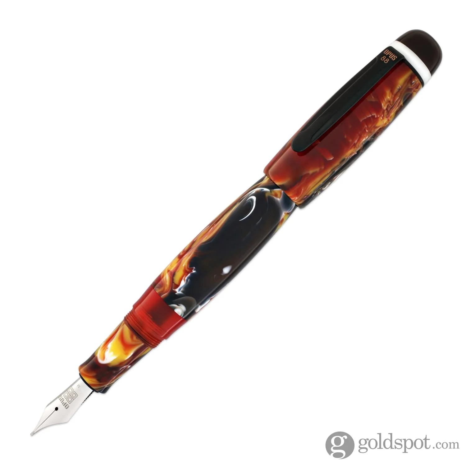 Opus 88 Bela Fountain Pen in Red