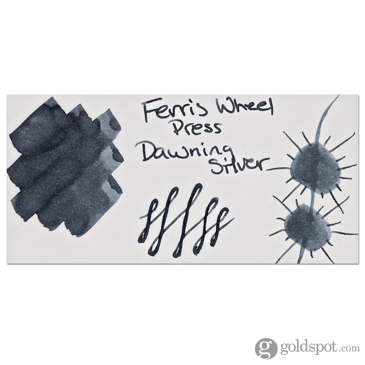 Ferris Wheel Press Lord of the Rings Bottled Ink in Dawning Silver - 10 mL
