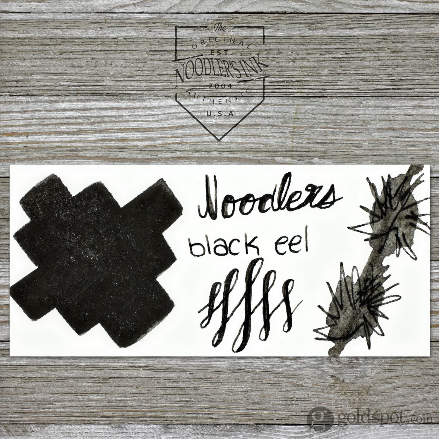 Noodler's Black Eel Fountain Pen Ink - 3oz Bottle