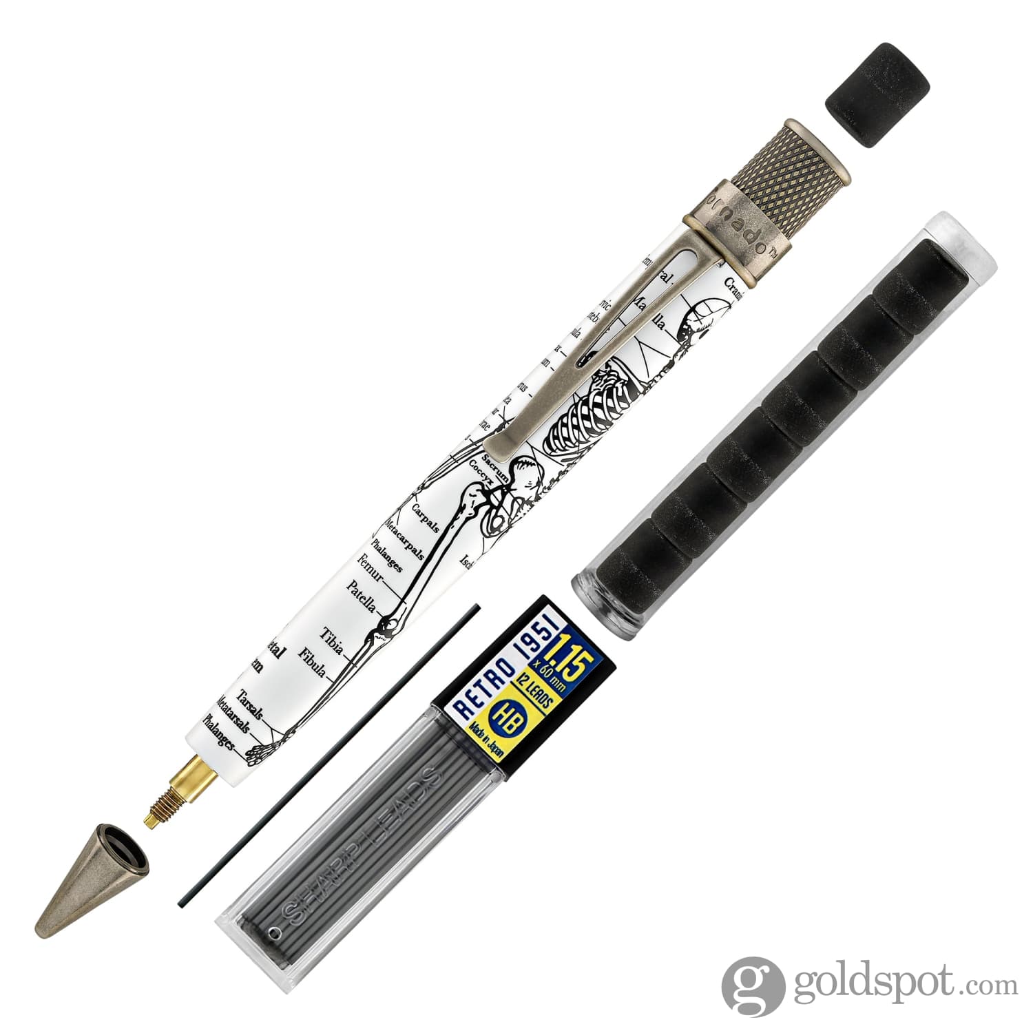 Retro 51 Tornado Mechanical Pencil in Dr. Gray - 1.15 mm