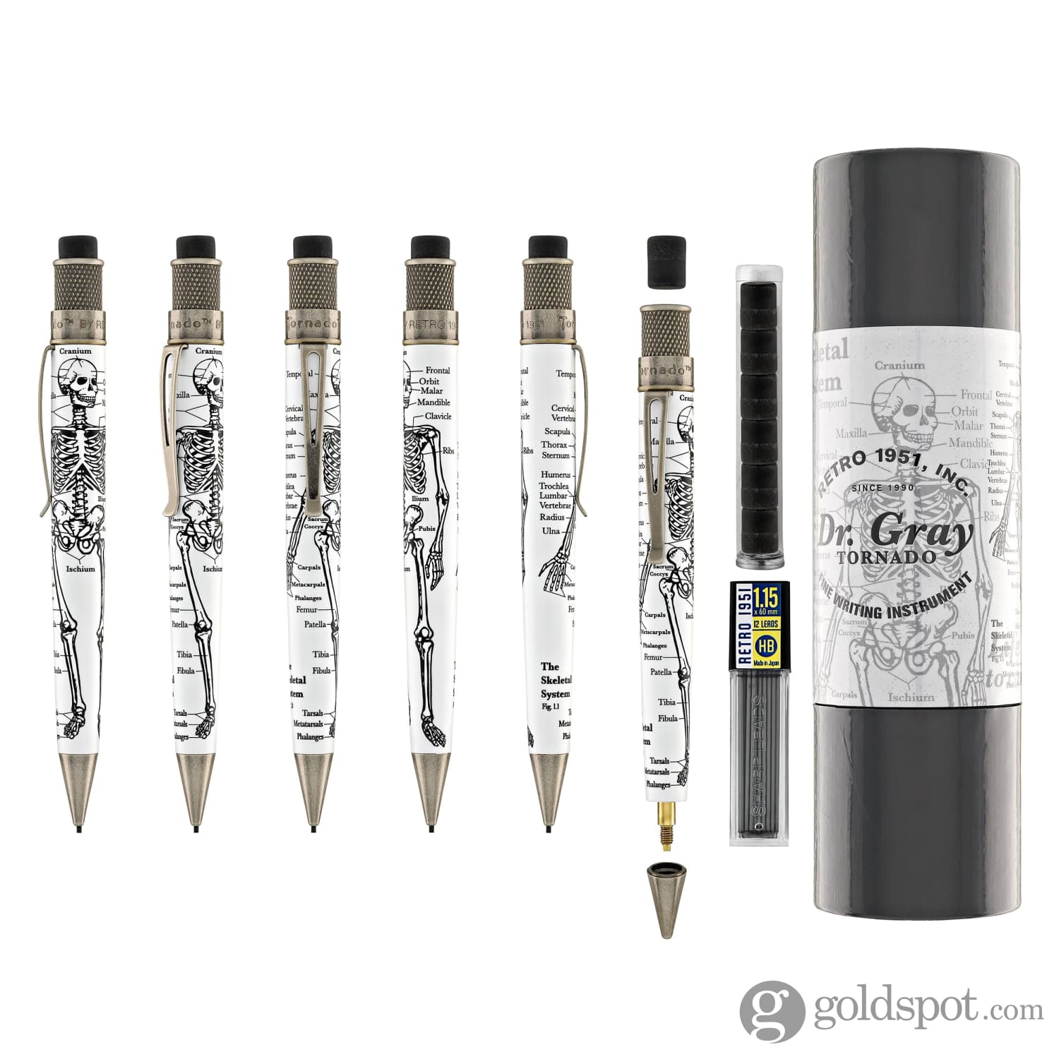 Retro 51 Tornado Mechanical Pencil in Dr. Gray - 1.15 mm