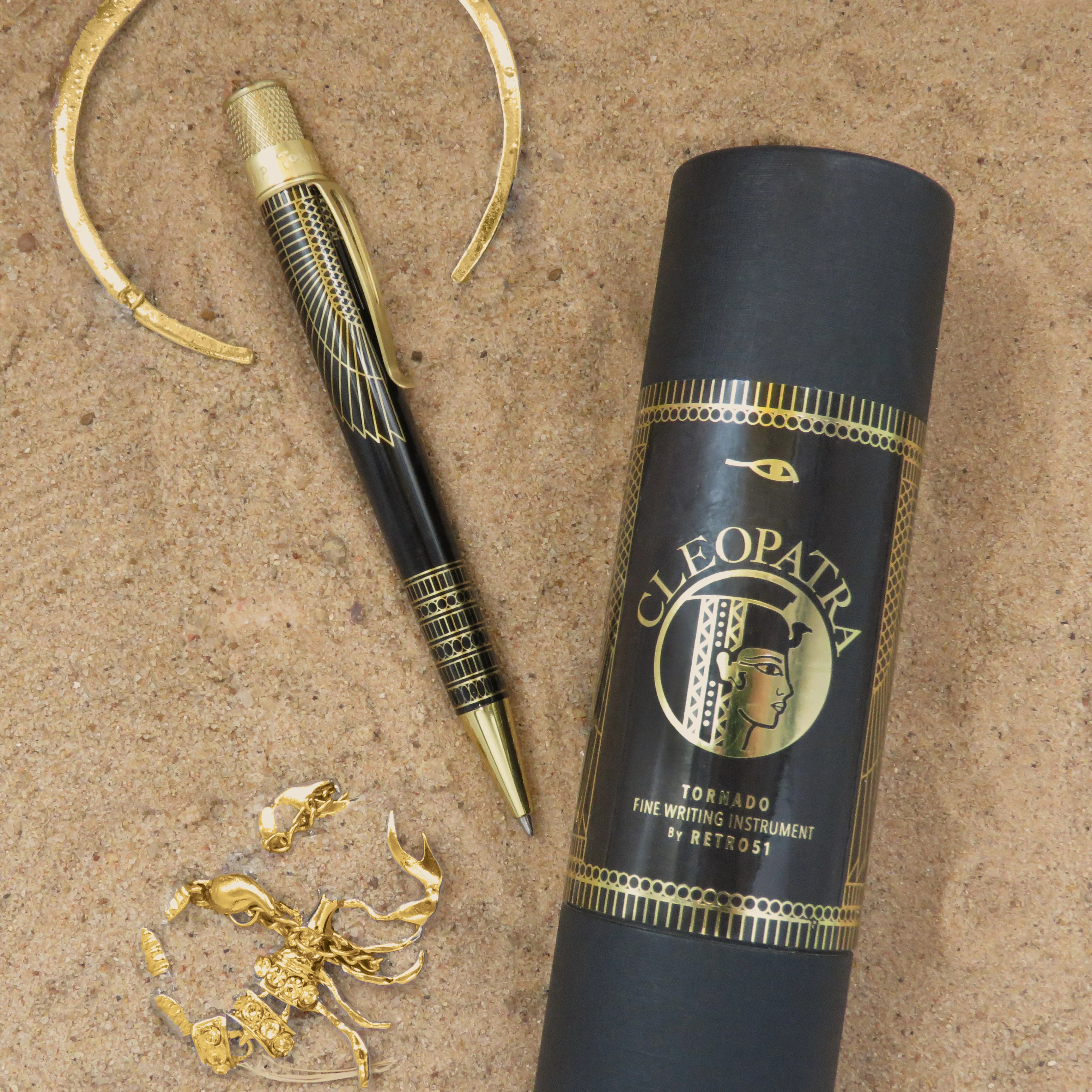 Retro 51 Tornado Vintage Metalsmith Rollerball Pen in Cleopatra