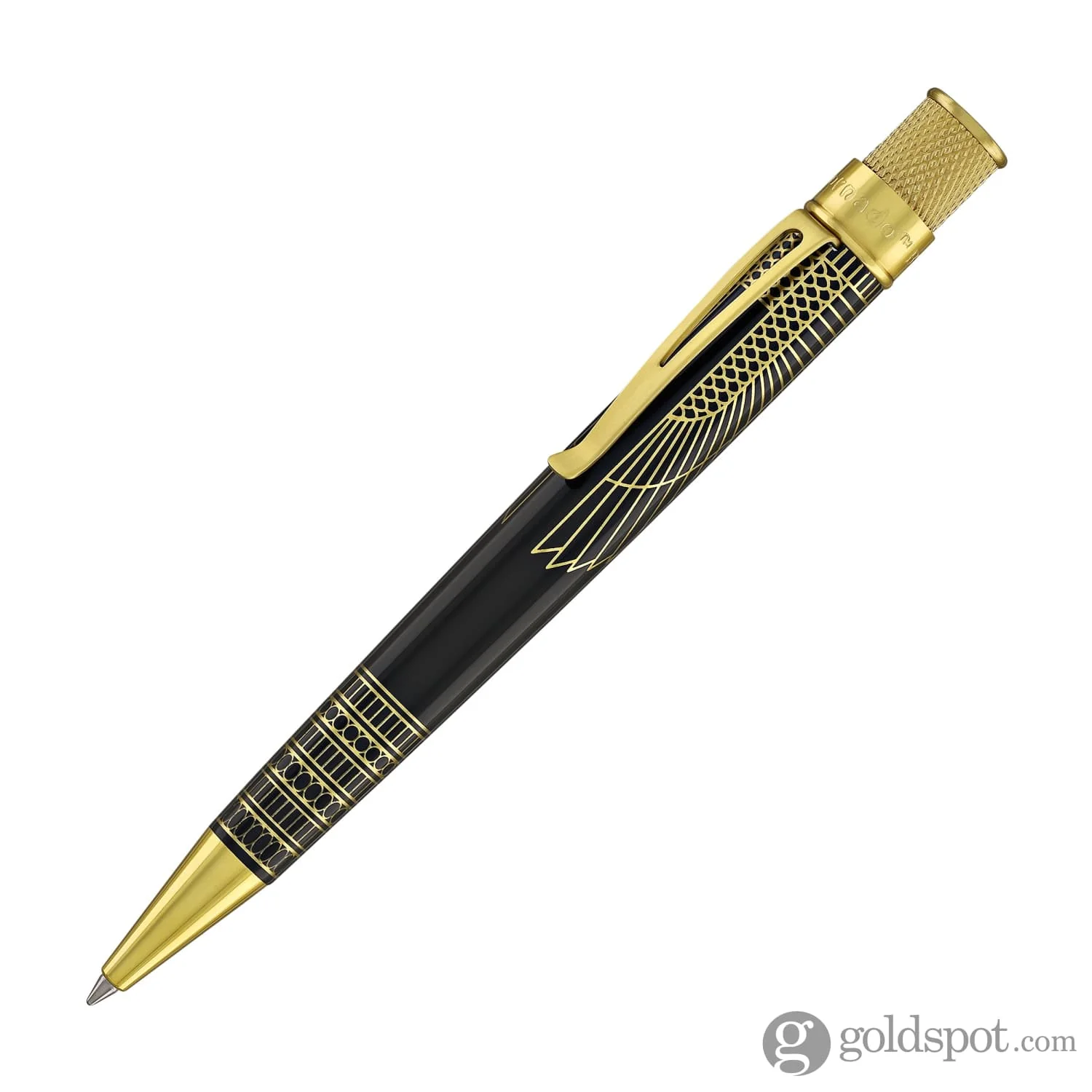Retro 51 Tornado Vintage Metalsmith Rollerball Pen in Cleopatra