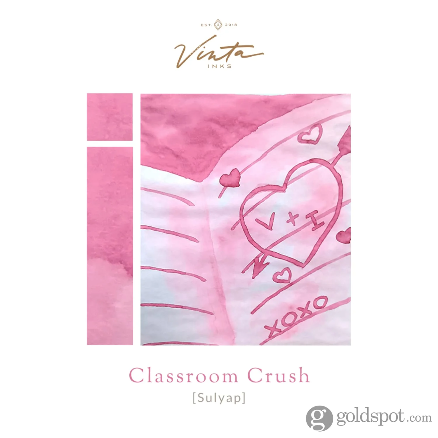 Vinta Inks Homeroom Bottled Ink in Classroom Crush [Sulyap] - 30mL