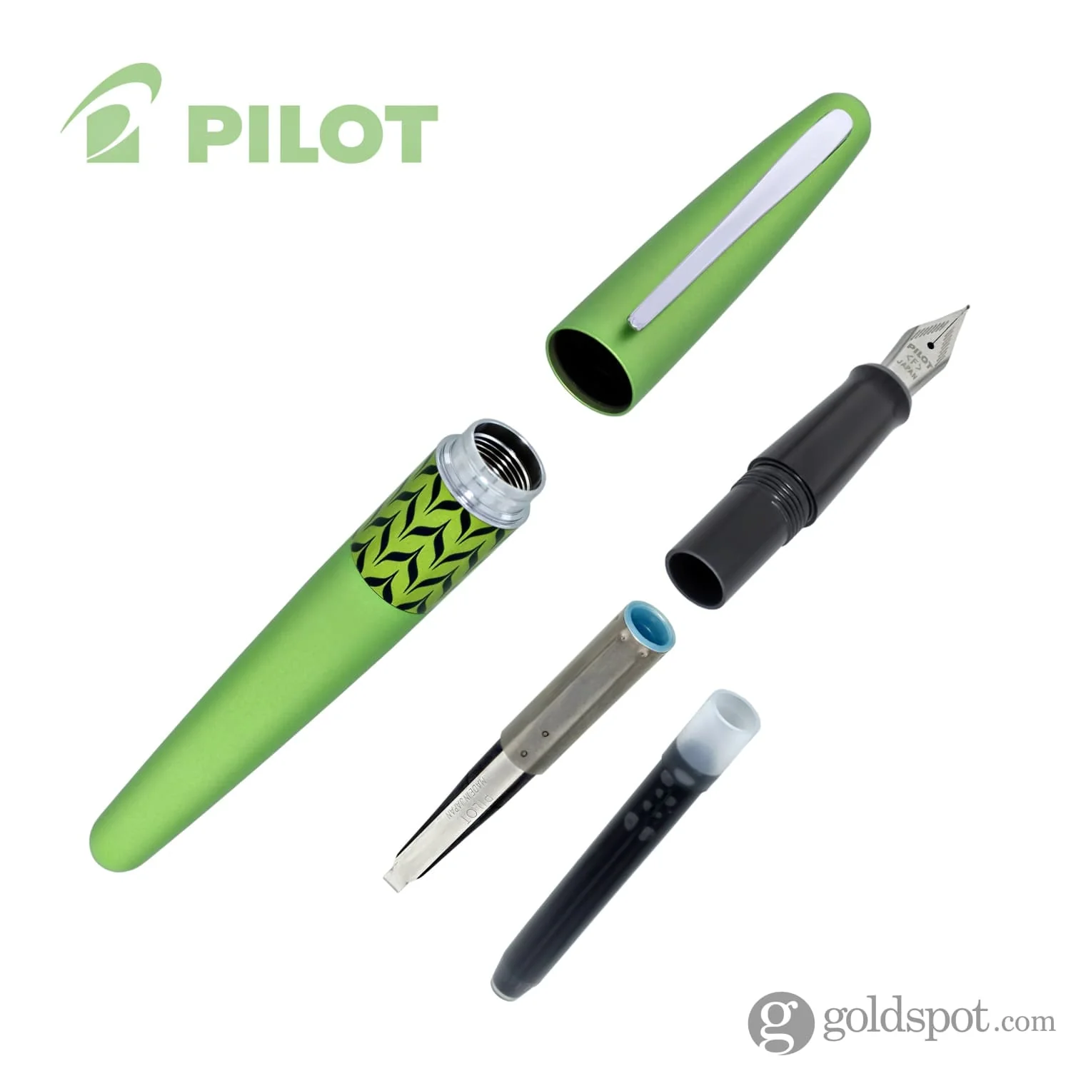 Pilot Metropolitan Retro Pop Fountain Pen in Green