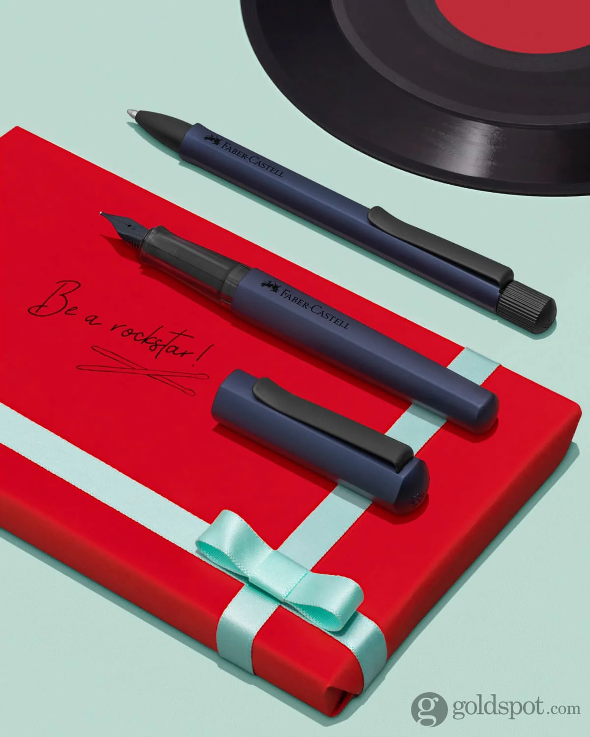 Faber-Castell Hexo Fountain Pen in Blue