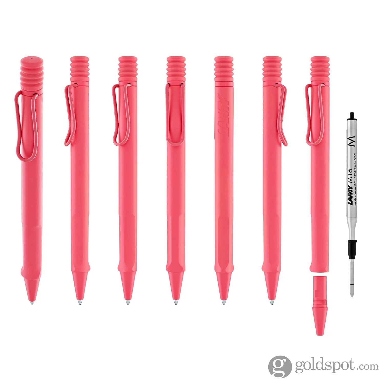 Lamy Safari Ballpoint Pen in Sunset Coral