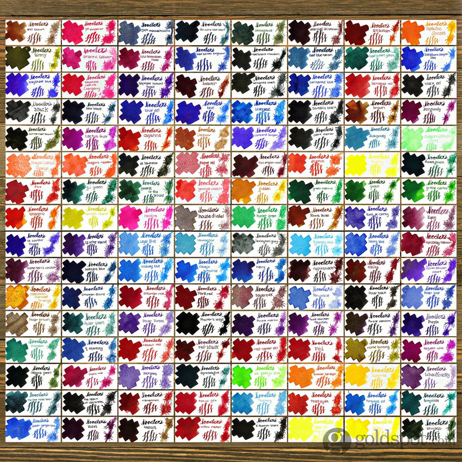 Noodler's Habanero Fountain Pen Ink - 3oz Bottle