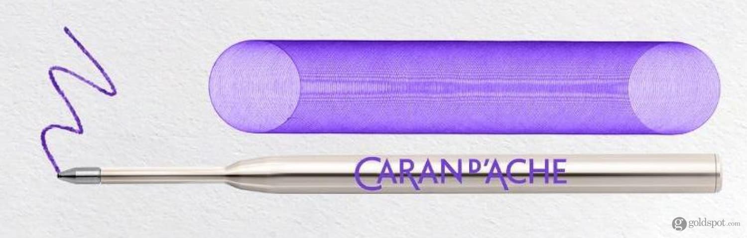 7307-caran-d-ache-goliath-ballpoint-pen-refill-in-violet-medium-point-2.jpg Caran d'Ache Goliath Ballpoint Pen Refill in Violet - Medium Point