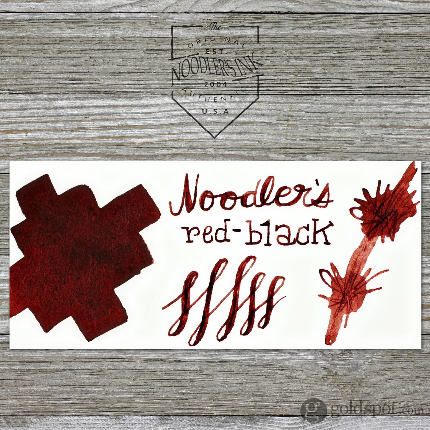 Noodler's Red-Black Fountain Pen Ink - 3oz Bottle