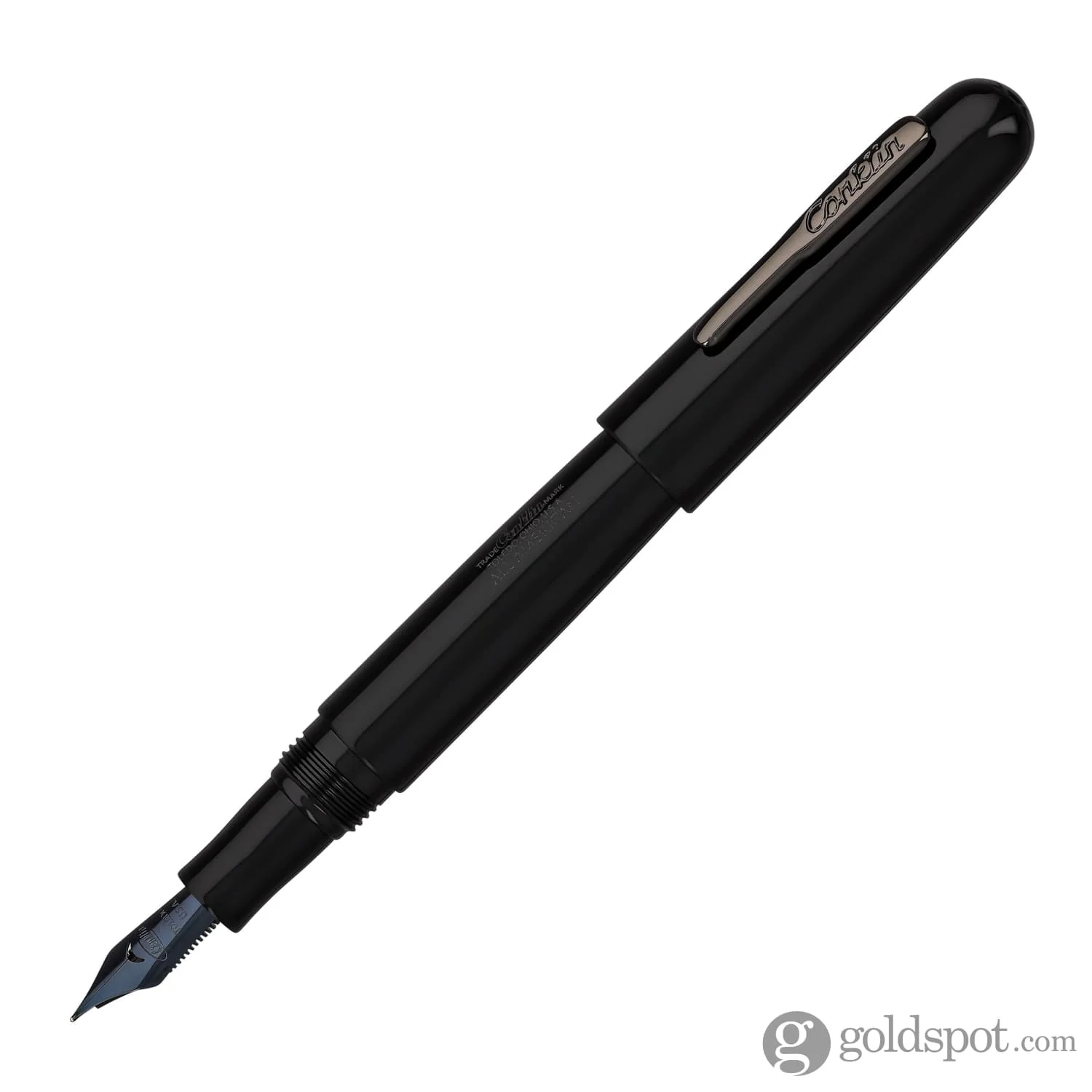 Conklin All American Fountain Pen in Raven Black