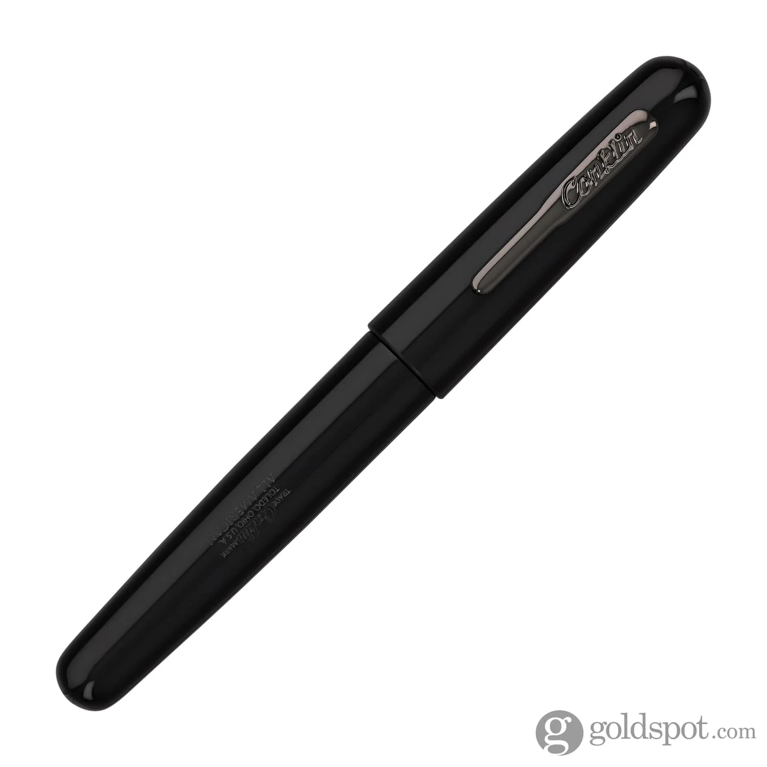 Conklin All American Fountain Pen in Raven Black