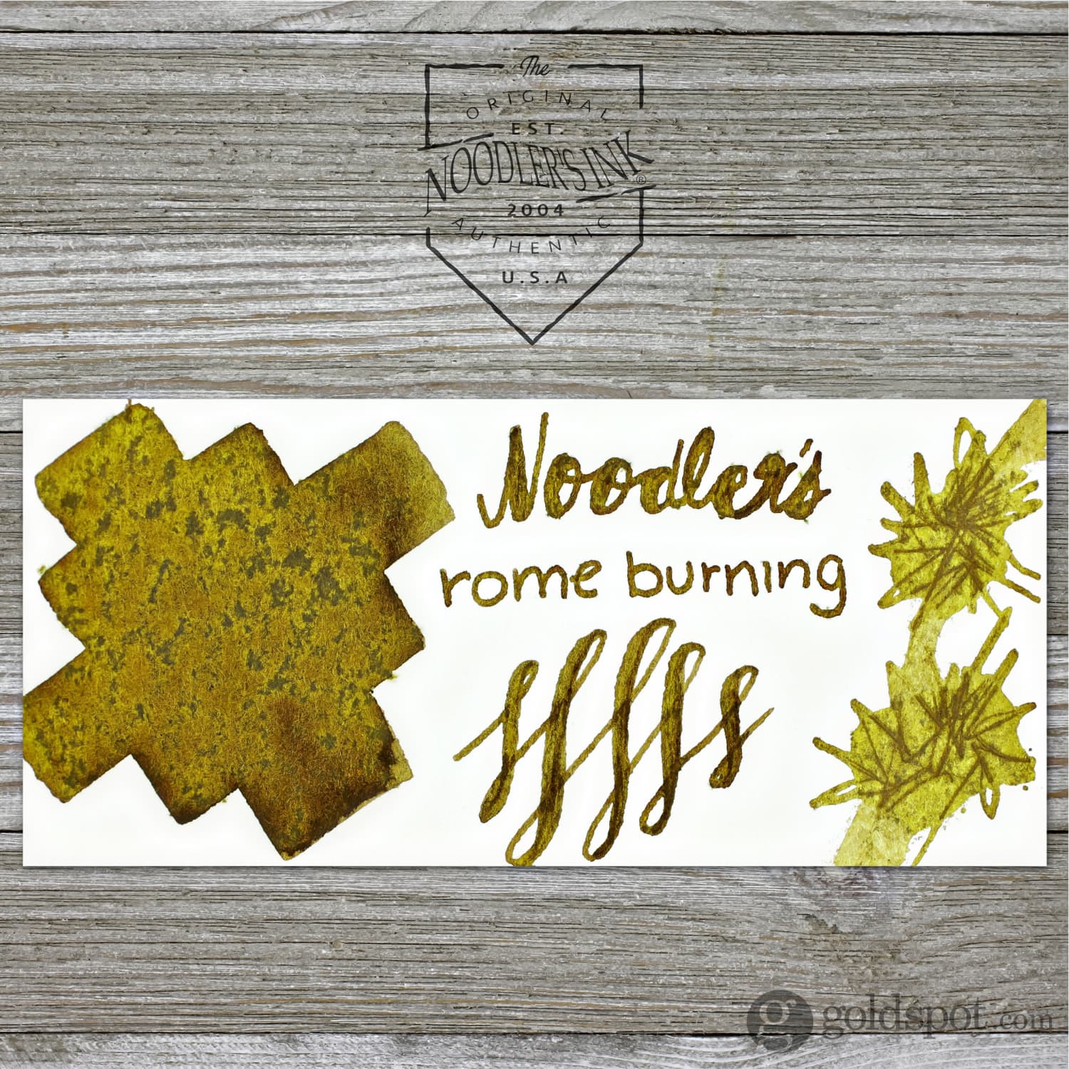 Noodler's Rome Burning Fountain Pen Ink - 3oz Bottle