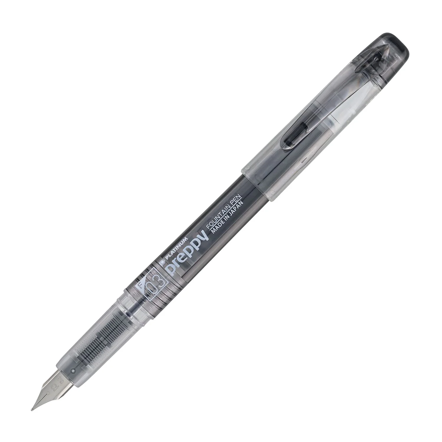 7328-platinum-preppy-fountain-pen-in-black-1.webp Platinum Preppy Fountain Pen in Black