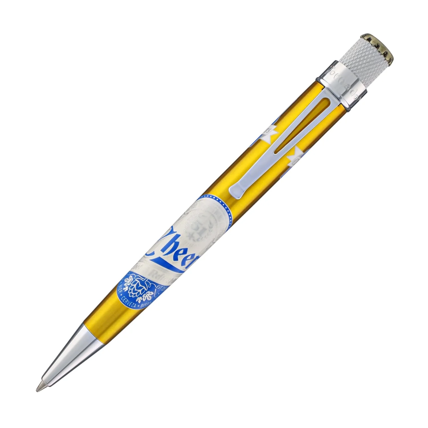 7338-retro-51-tornado-speakeasy-rollerball-pen-in-cheers-beer-1.webp Retro 51 Tornado Speakeasy Rollerball Pen in Cheers (Beer)