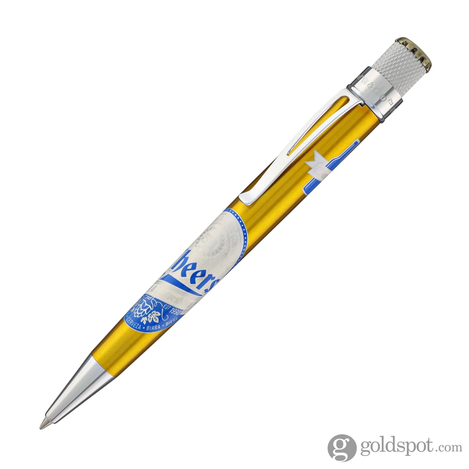 7338-retro-51-tornado-speakeasy-rollerball-pen-in-cheers-beer-2.webp Retro 51 Tornado Speakeasy Rollerball Pen in Cheers (Beer)