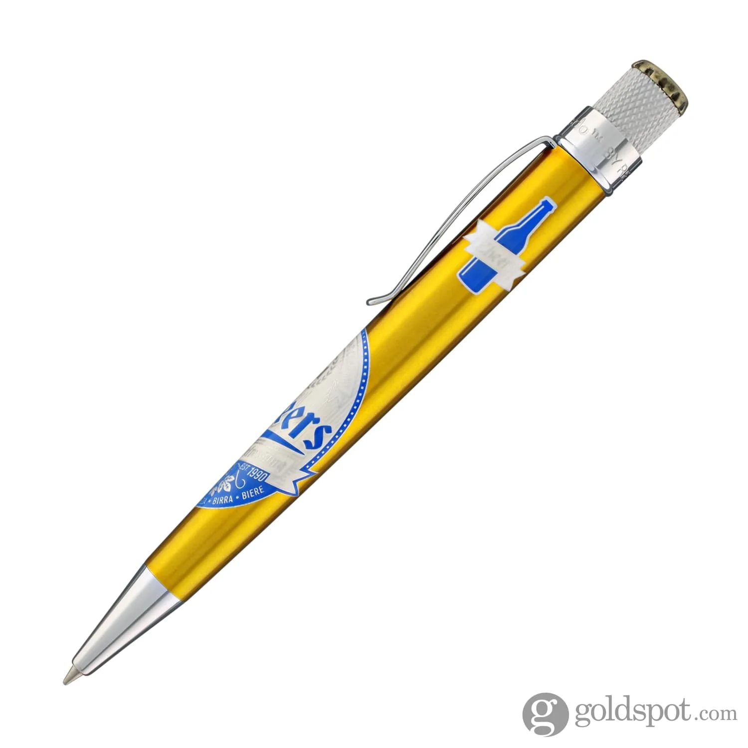 7338-retro-51-tornado-speakeasy-rollerball-pen-in-cheers-beer-3.webp Retro 51 Tornado Speakeasy Rollerball Pen in Cheers (Beer)