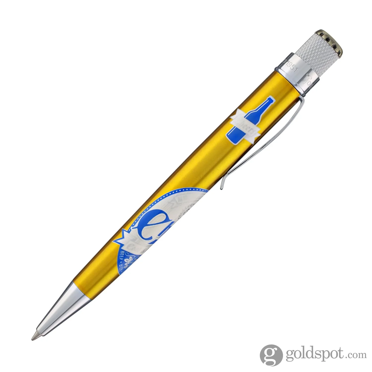 7338-retro-51-tornado-speakeasy-rollerball-pen-in-cheers-beer-4.webp Retro 51 Tornado Speakeasy Rollerball Pen in Cheers (Beer)