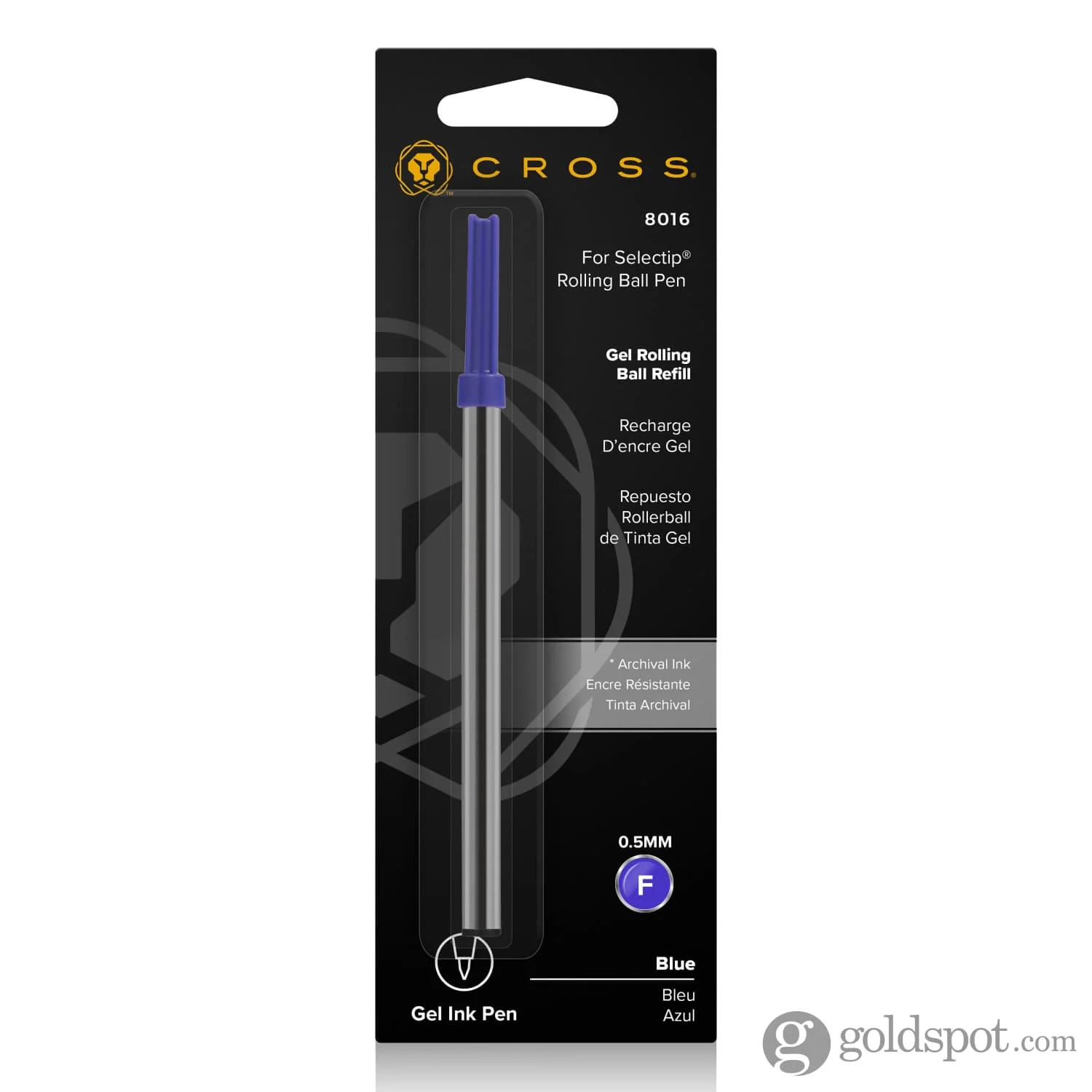 Cross Rollerball Refill in Blue - Fine Point