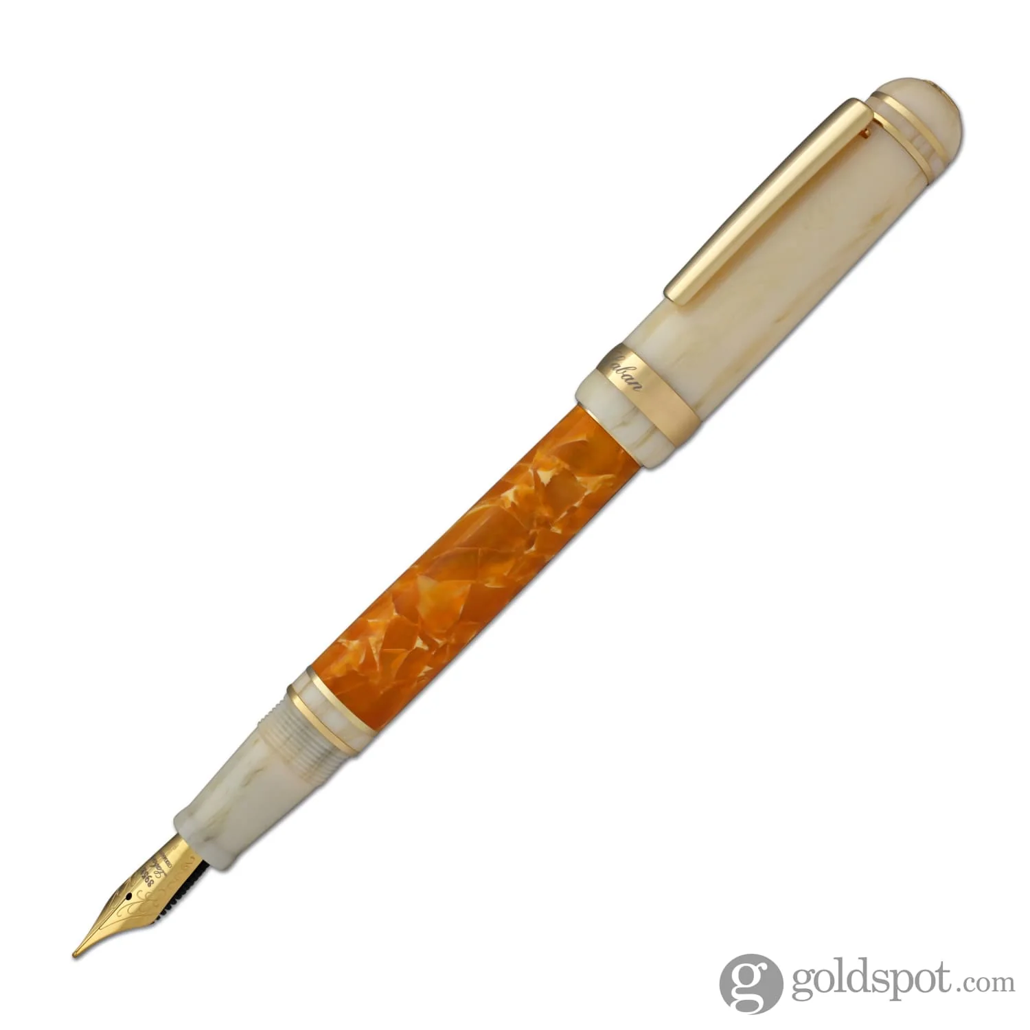Laban 325 Fountain Pen in Sun Orange