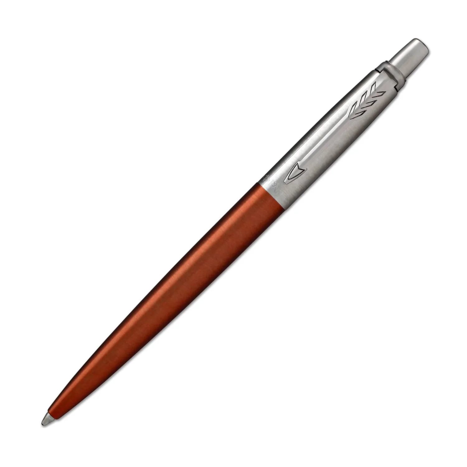 7369-parker-jotter-ballpoint-pen-in-chelsea-orange-with-chrome-trim-1.webp Parker Jotter Ballpoint Pen in Chelsea Orange with Chrome Trim