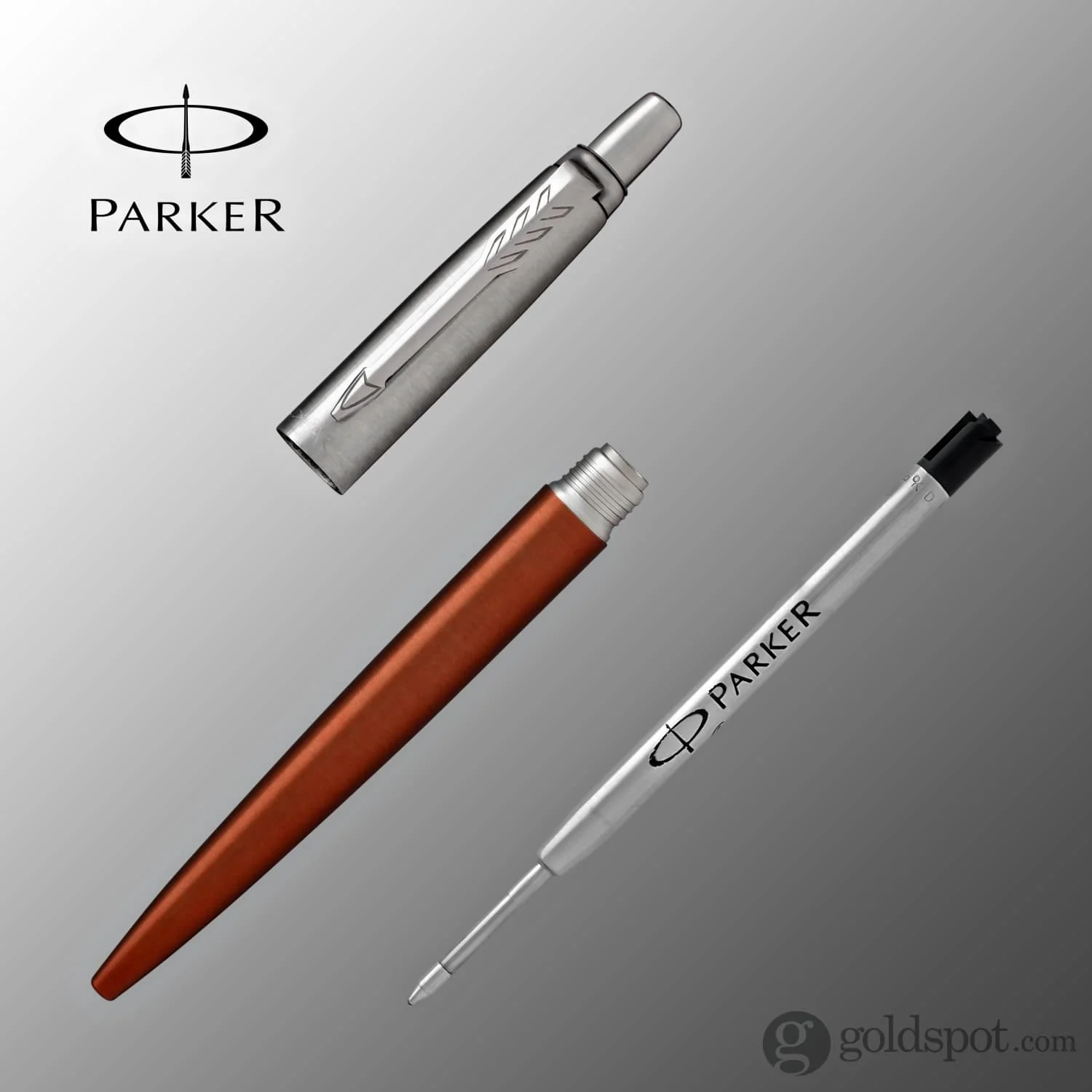 7369-parker-jotter-ballpoint-pen-in-chelsea-orange-with-chrome-trim-3.webp Parker Jotter Ballpoint Pen in Chelsea Orange with Chrome Trim