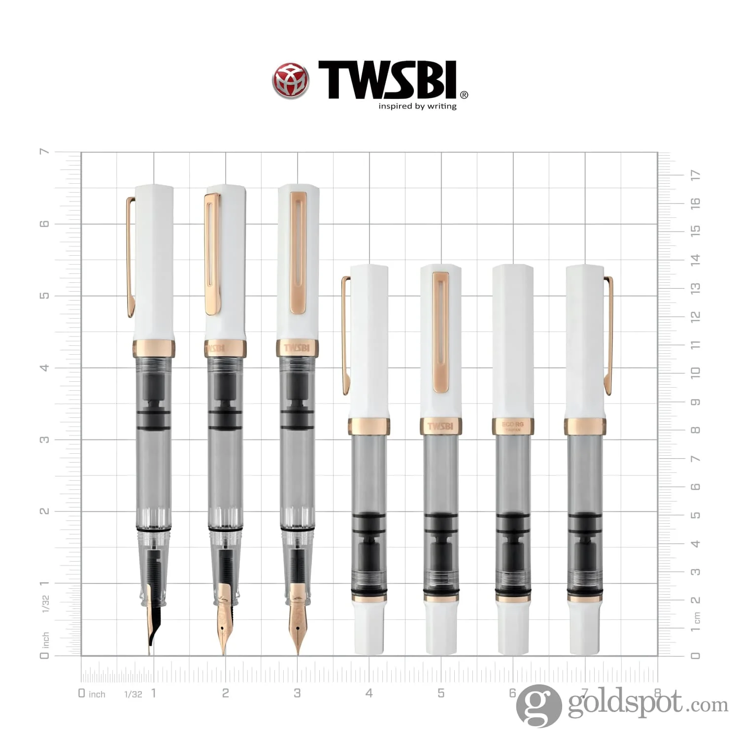 7373-twsbi-eco-fountain-pen-in-white-rose-gold-8.webp TWSBI Eco Fountain Pen in White Rose Gold