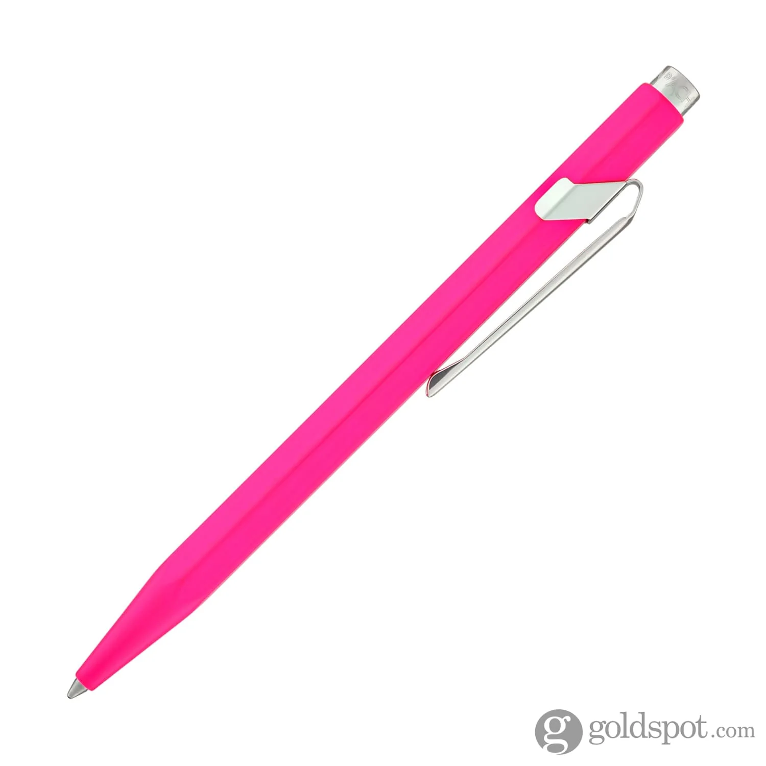 Caran d'Ache 849 Metal Ballpoint Pen in Fluorescent Pink