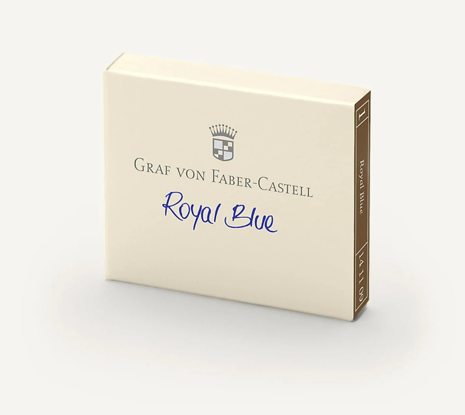 Graf von Faber-Castell Ink Cartridges in Royal Blue - Pack of 6