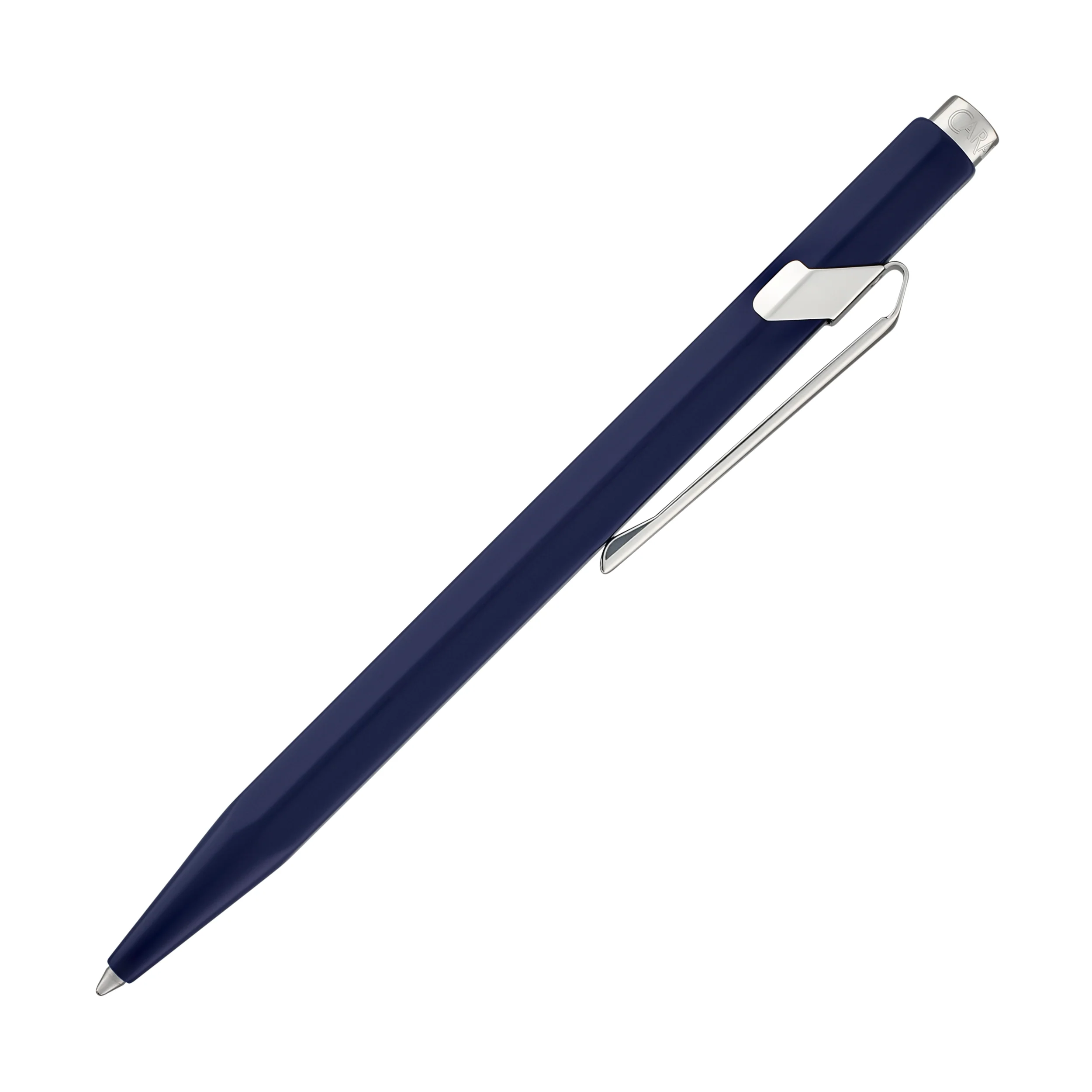 Caran d'Ache 849 Metal Ballpoint Pen in Sapphire Blue