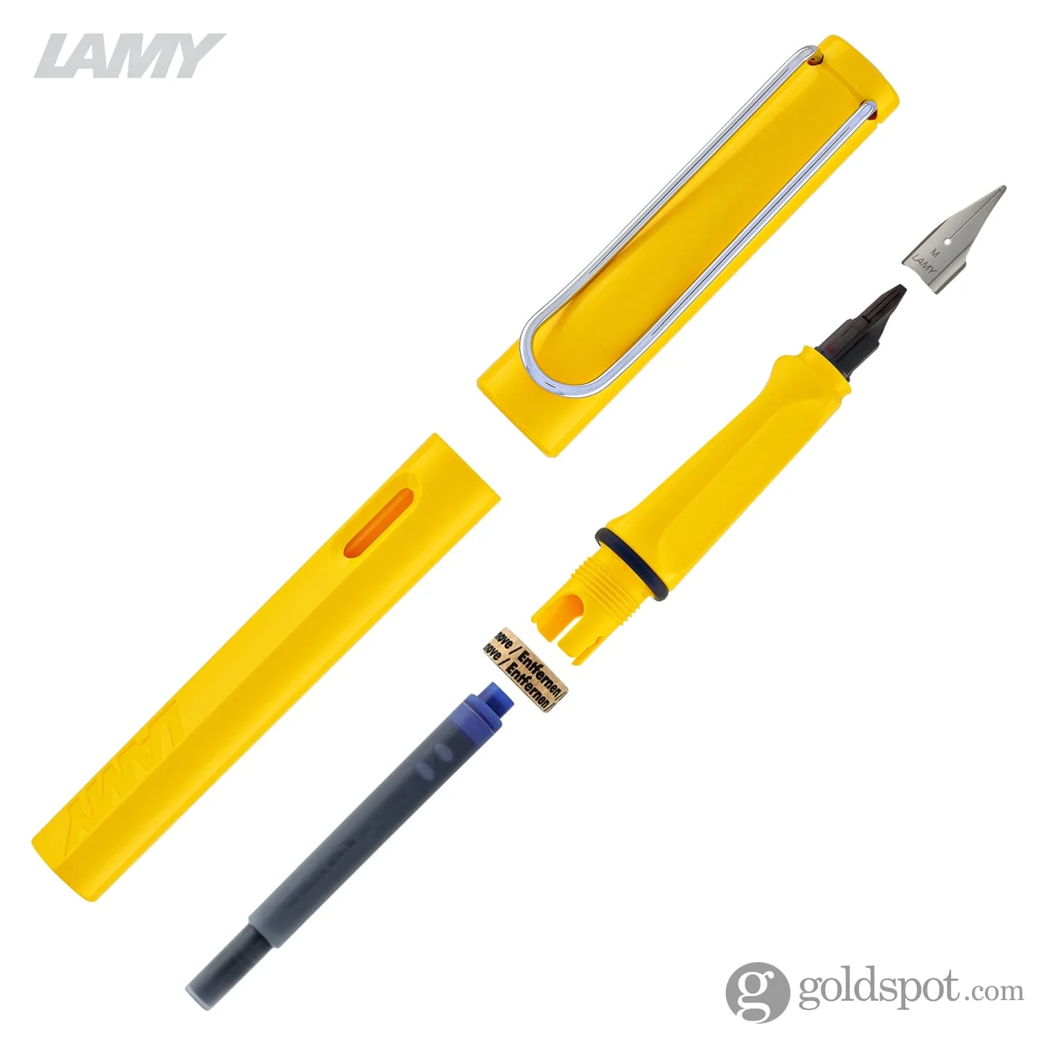Lamy Safari Fountain Pen in Yellow
